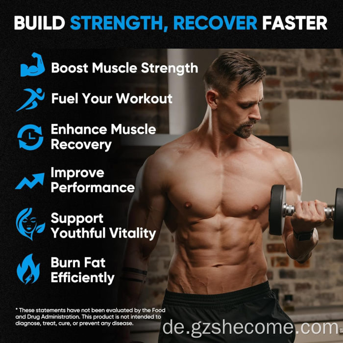 Hochwertiges Kreatin-Monohydrat-Pulver, geschmacksneutrales Kreatin